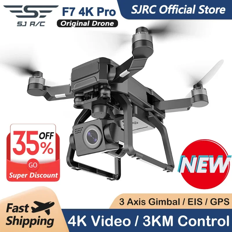SJRC F7 4K PRO Camera Drone GP – Drone Camera Professional recenzja i cena