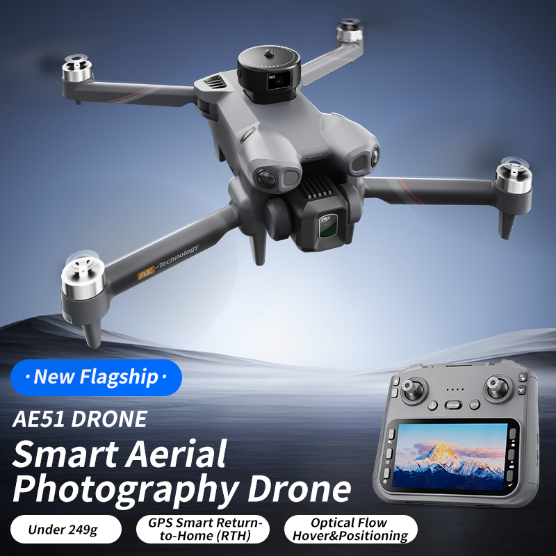 Dron AE51 GPS 8K Profesjonalny – Drone Camera Professional recenzja i cena